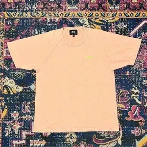 Vintage Stussy Embroidered Logo Skateboarding Surf T-Shirt Small Womens